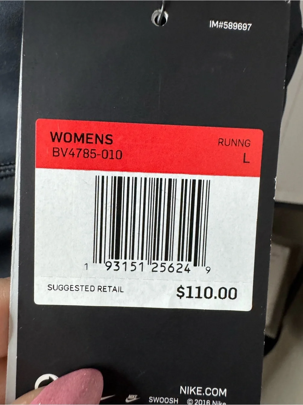 Nike Black Epic Lux Tight Fit Leggings - Picture 3 of 5